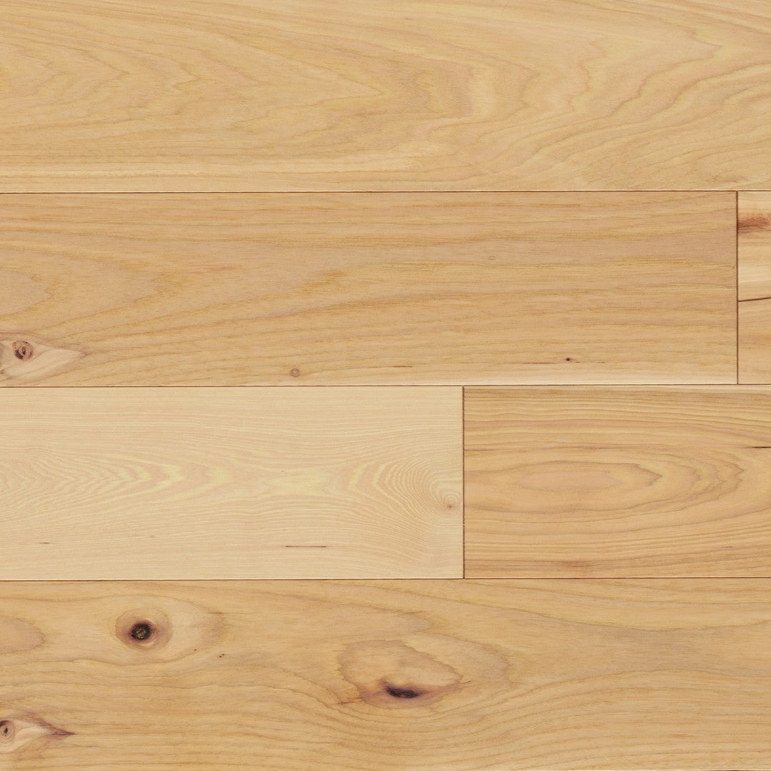 Mercier Naked Engineered 5" x 83" Authantic Hickory Satin 12mm Hardwood Plank