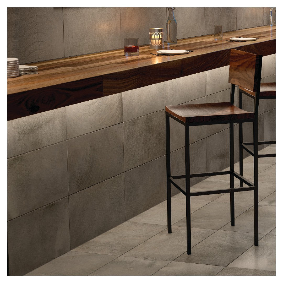 Daltile-Ironcraft-12-x-24-Rectified-Polished-Porcelain-Floor-Tile-Charcoal-Grey