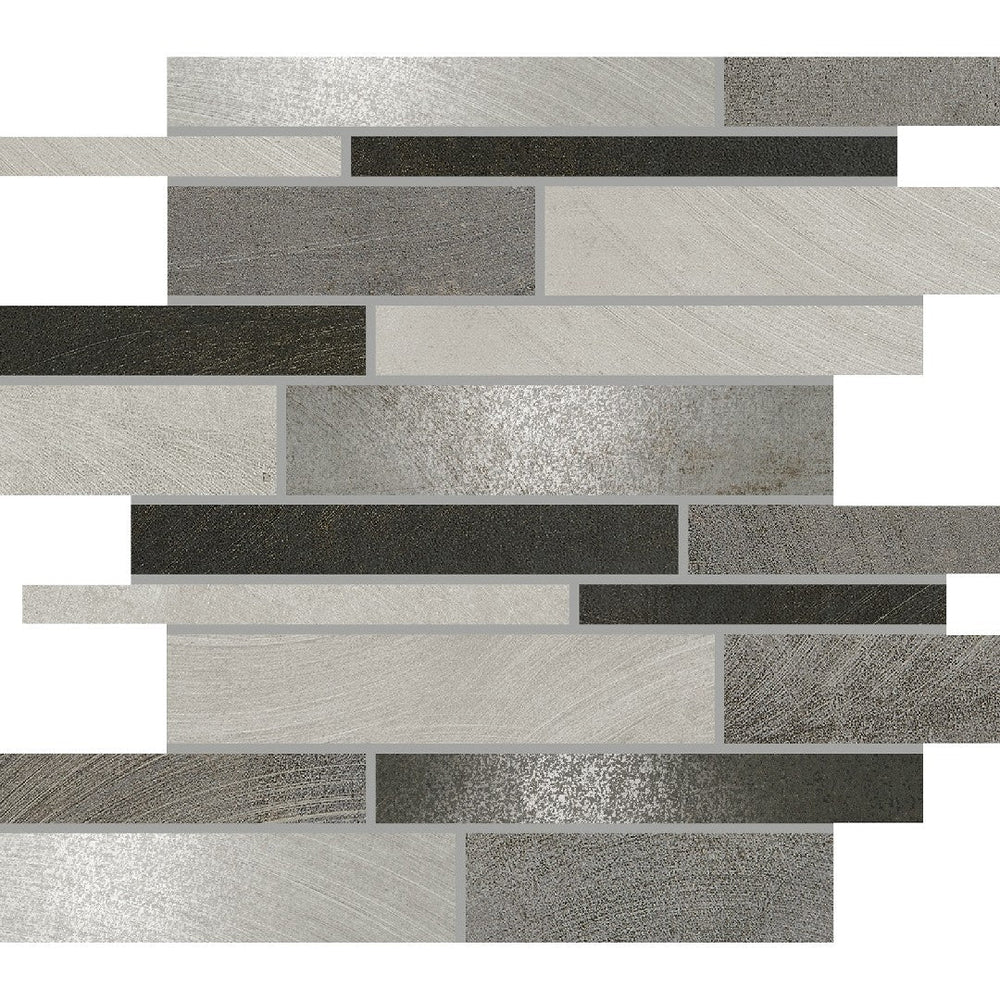 Daltile-Ironcraft-12-x-12-Mixed-Porcelain-Random-Mosaic-Grey-Black-Blend