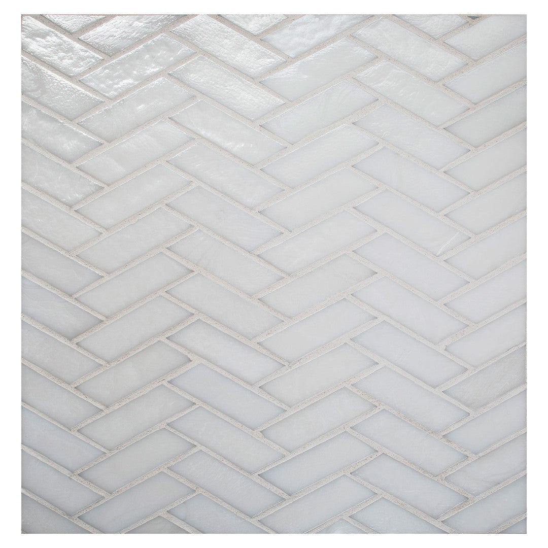 Daltile-Illuminary-11-x-12-Matte-Glass-1x3-Herringbone-Mosaic-Silverlight