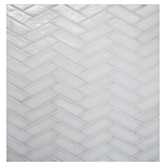 Daltile-Illuminary-11-x-12-Matte-Glass-1x3-Herringbone-Mosaic-Silverlight