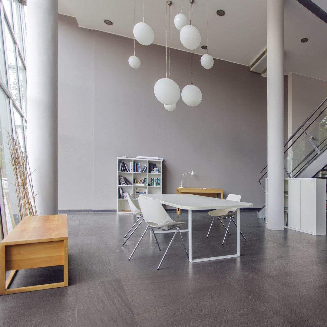 Milestone-24-x-48-Basaltine-Rectified-Matte-Porcelain-Tile-Dark-Grey