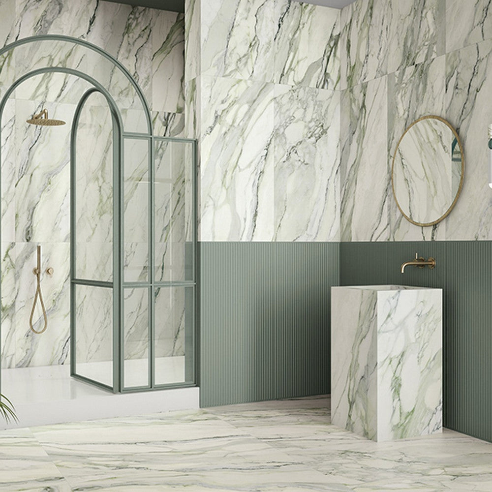 MiR-Imperial-24-x-48-Rectified-Porcelain-Tile-Polished-Arabescato-Green