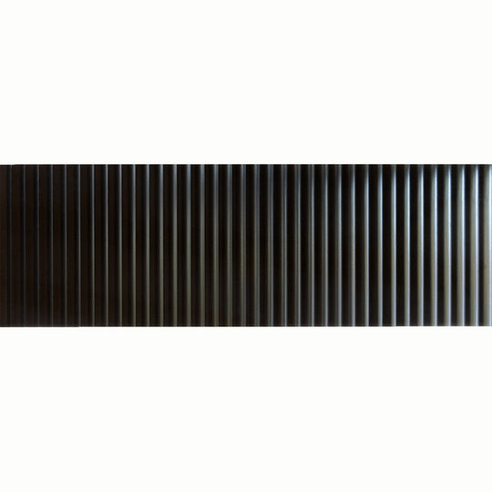 MiR Impressions 12" x 36" Matte Ceramic Fluted Tile