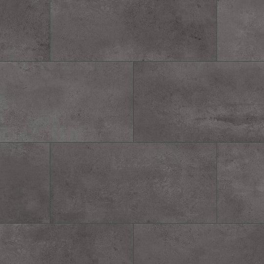 Inhaus Sono Eclipse Stone 12.2" x 25.12" SPC Vinyl Tile Beveled