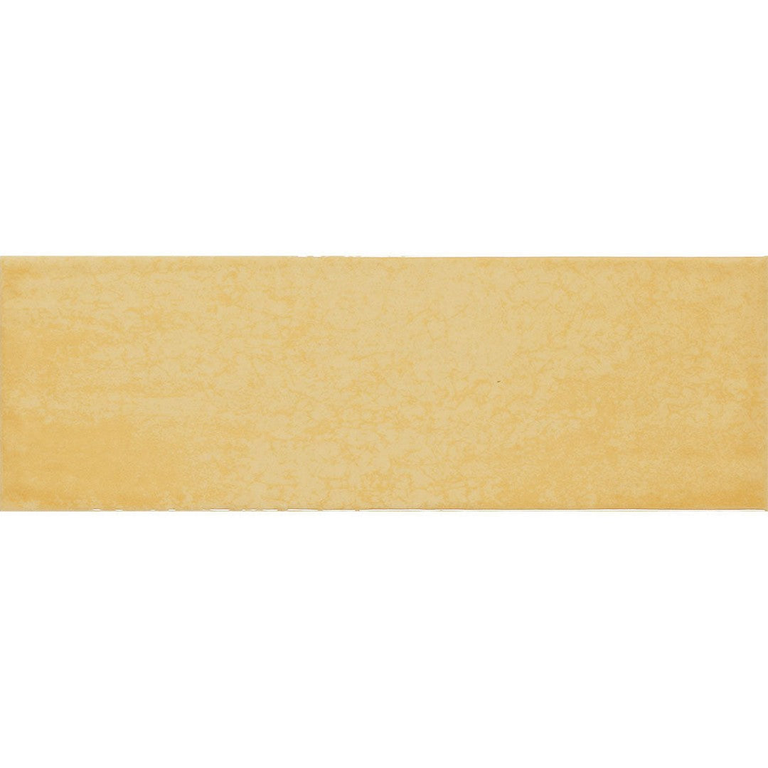 Tesoro 4" x 12" Maiolica Pressed Ceramic Subway Wall Tile