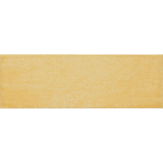 Tesoro 4" x 12" Maiolica Pressed Ceramic Subway Wall Tile