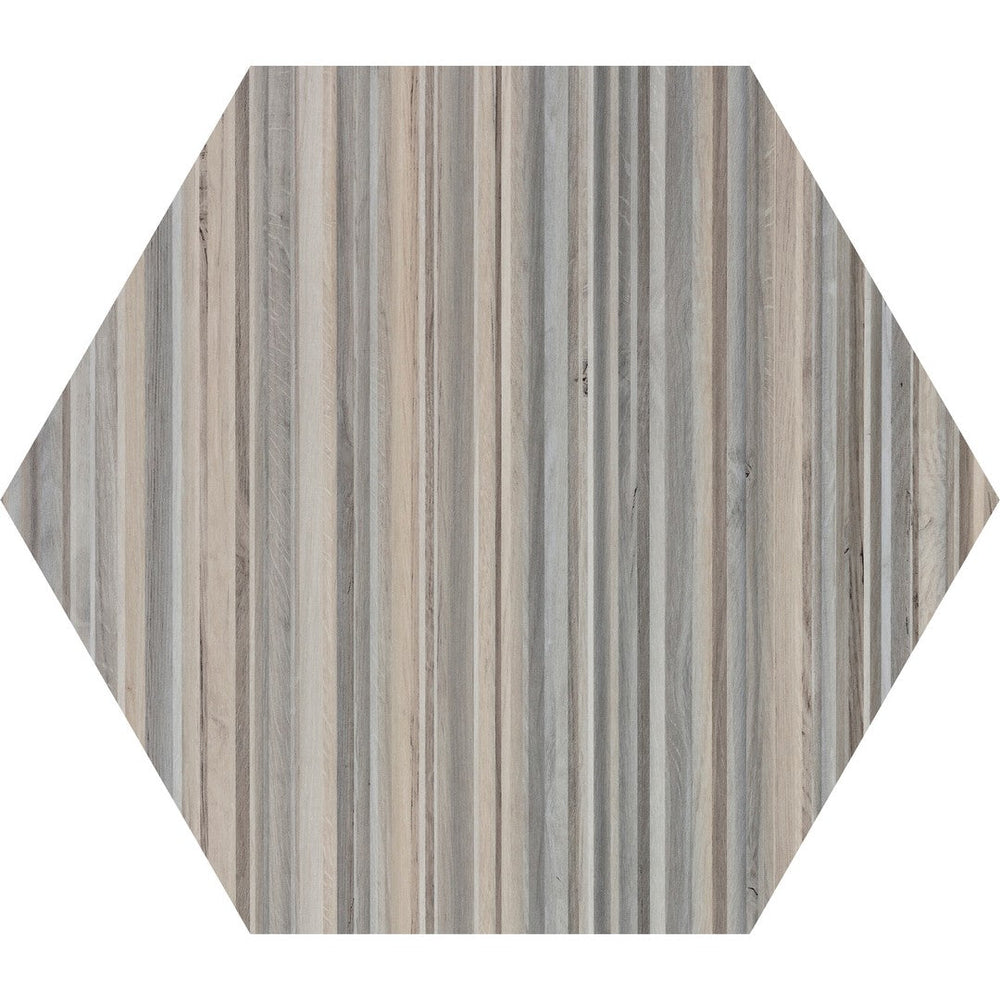 Tesoro 9.25" x 9.25" Oasis Rectified Matte Porcelain Wood Tile