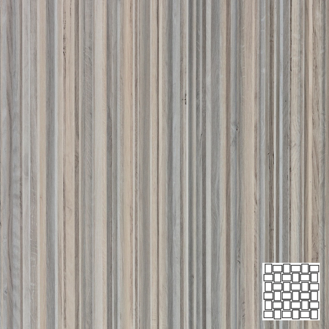 Tesoro 11.75" x 11.75" Oasis Rectified Matte Intreccio Porcelain Mosaic
