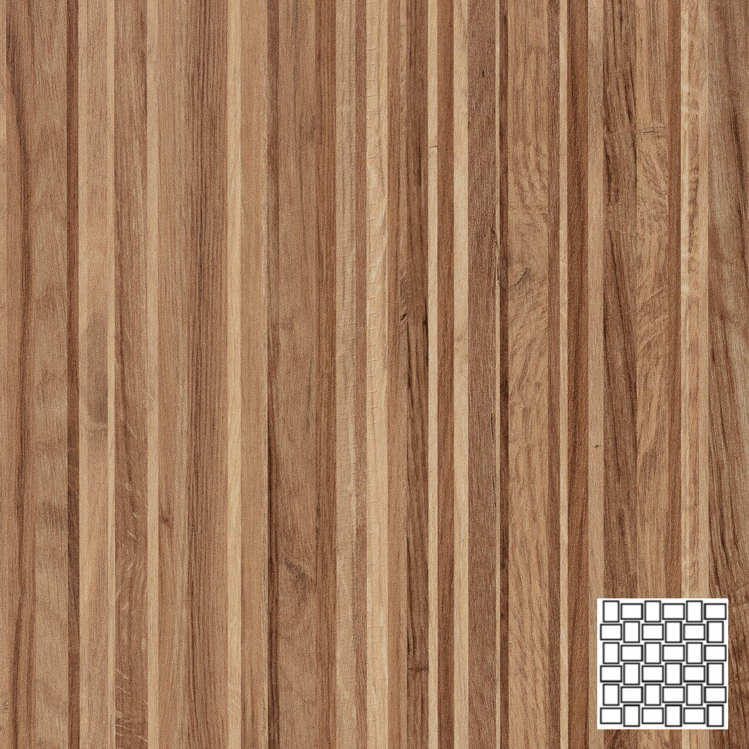 Tesoro 11.75" x 11.75" Oasis Rectified Matte Intreccio Porcelain Mosaic