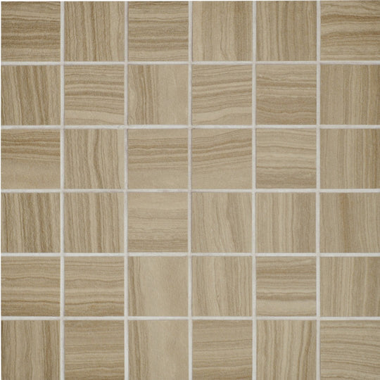 Crossville 12" x 12" Java Joint Unpolished Porcelain 2" Mosaic