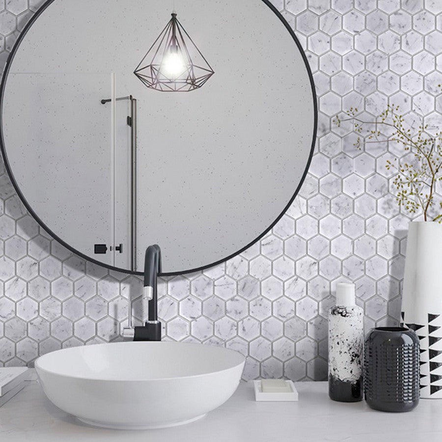 MiR-Marbella-11.8-x-11.8-Polished-Marble-2-Hex-Mosaic-Carrara