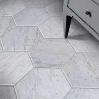 MiR Marbella 10" x 10" Honed Marble Hexagon Tile