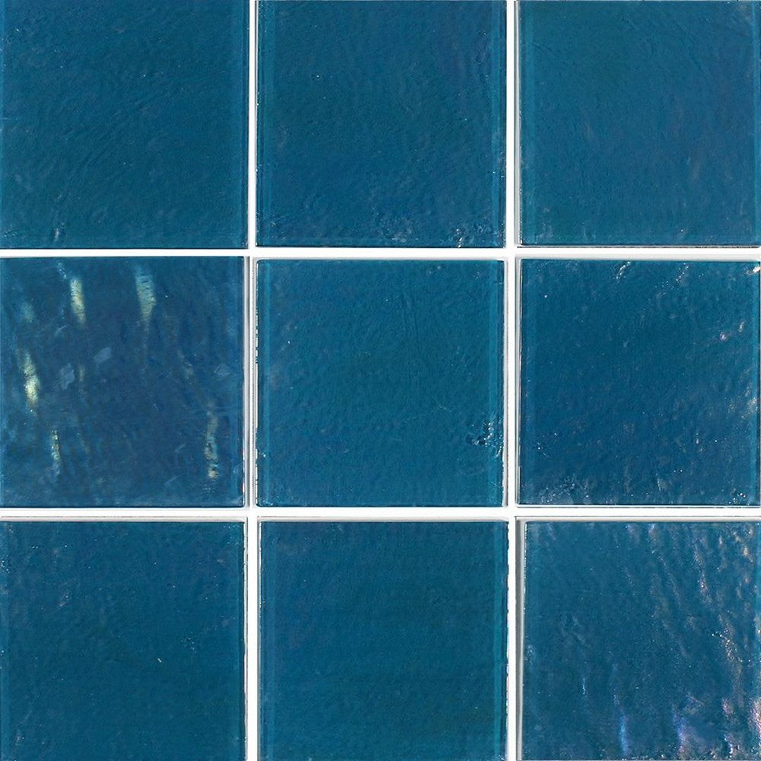 Tesoro 6" x 6" Elegant Textured Glass Tile