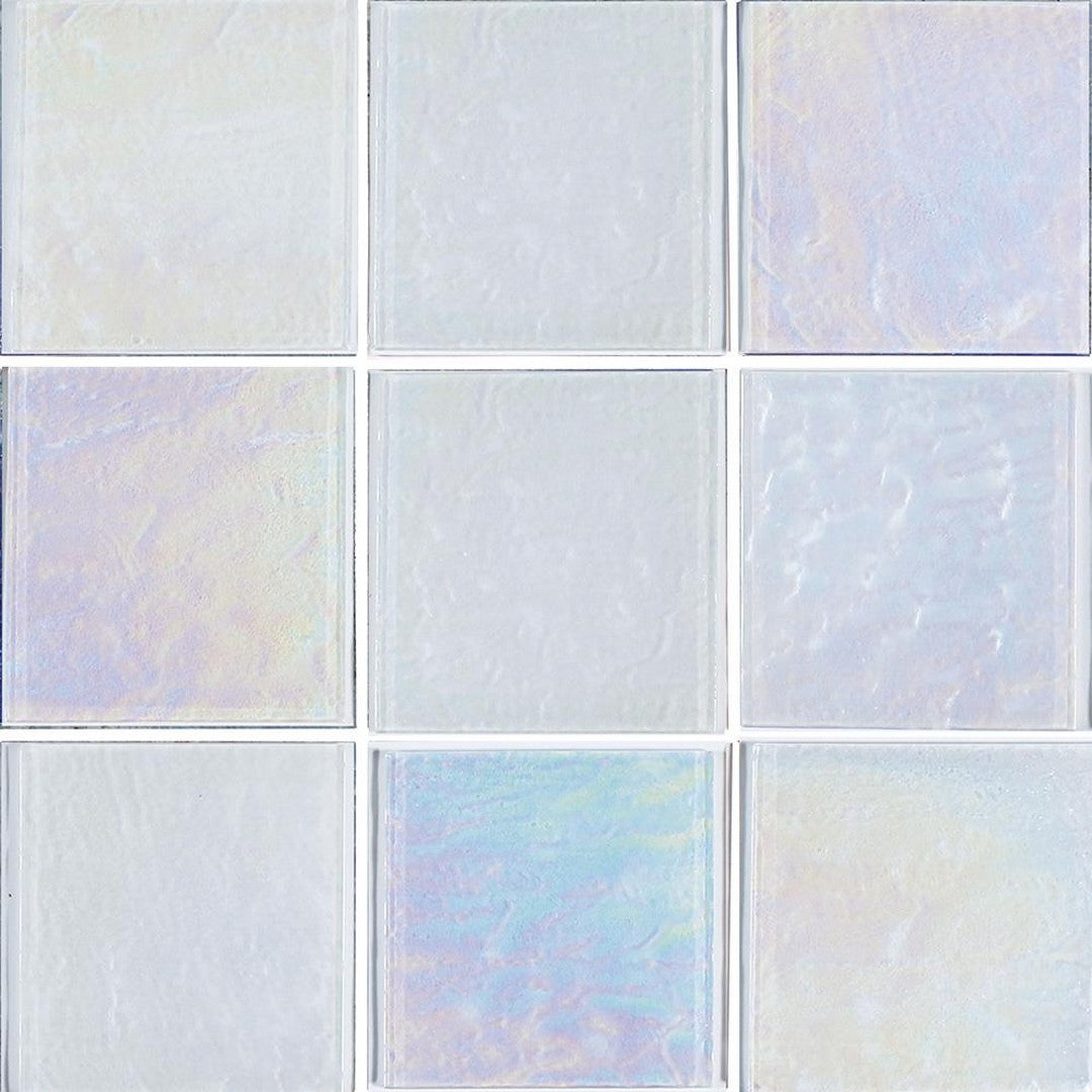 Tesoro 6" x 6" Elegant Textured Glass Tile