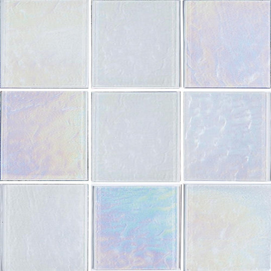 Tesoro 6" x 6" Elegant Textured Glass Tile