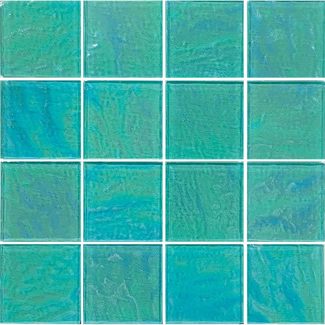 Tesoro 12" x 12" Piazza Textured Glass 3" Mosaic