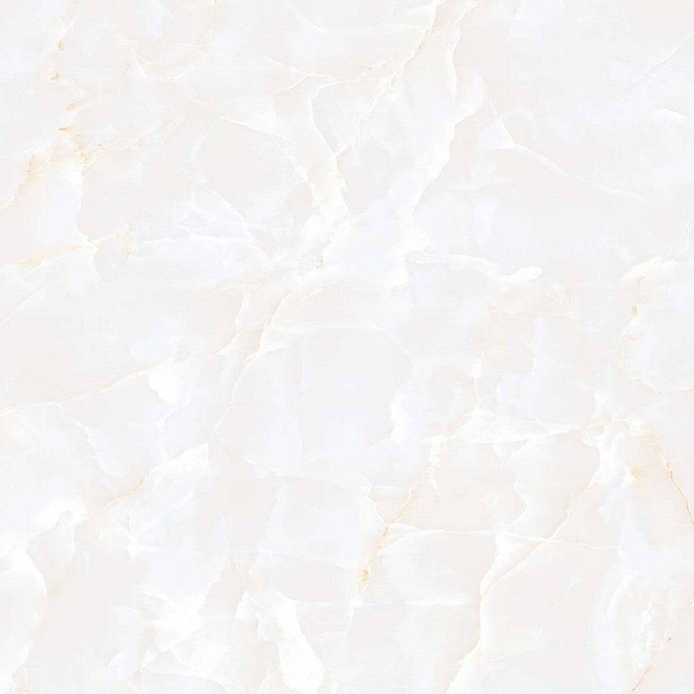 Kertiles 48" x 48" Snow Rectified Polished Porcelain Tile