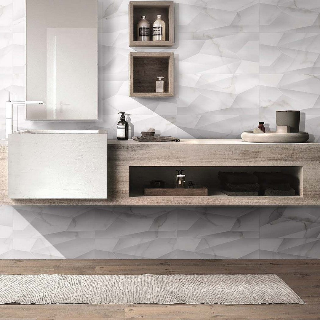 Kertiles-12-x-24-Marble-Calacatta-Rectified-Glossy-Porcelain-Tile-Calacatta-Dune