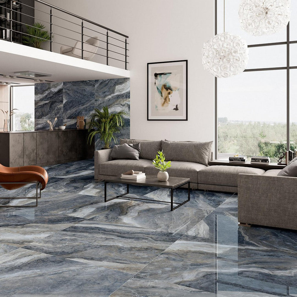 Tesoro-24-x-48-Galaxy-Rectified-Polished-Porcelain-Tile-Blue