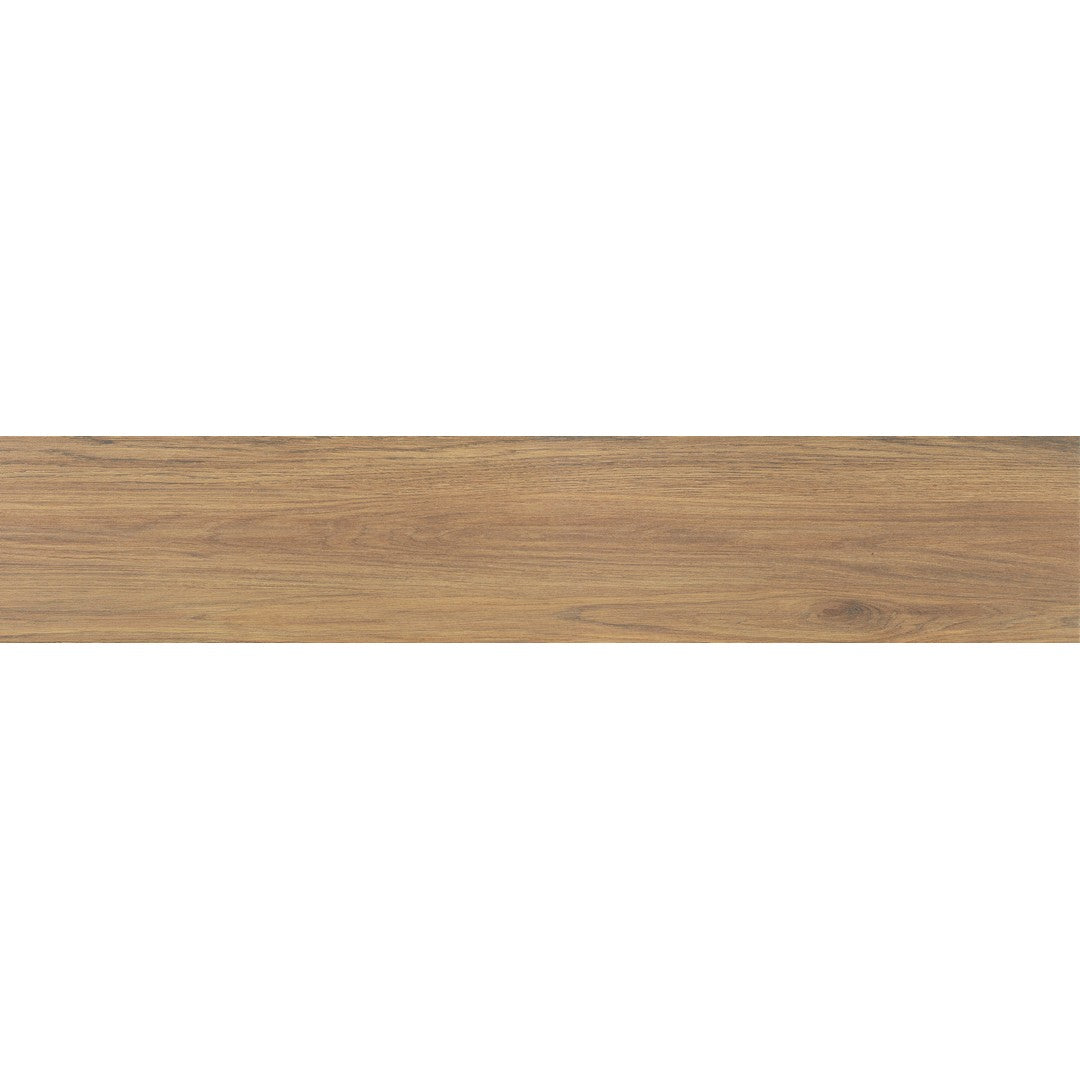 Tesoro 9" x 48" Larvic Pressed Matte Porcelain Wood Plank
