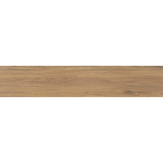 Tesoro 9" x 48" Larvic Pressed Matte Porcelain Wood Plank