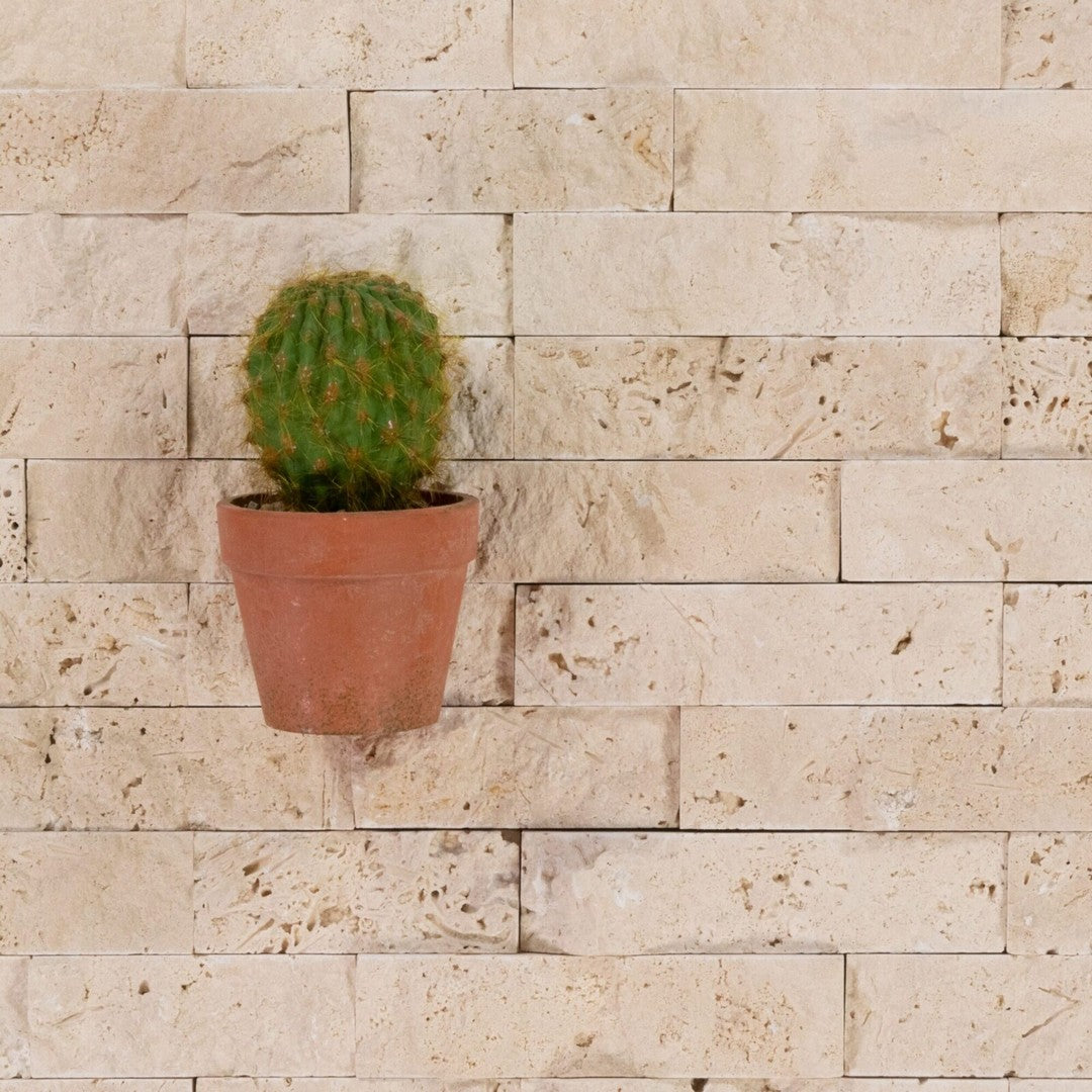 Keystone 6" x 24" Extra Light Natural Ledger Stone Mosaic-Extra Light
