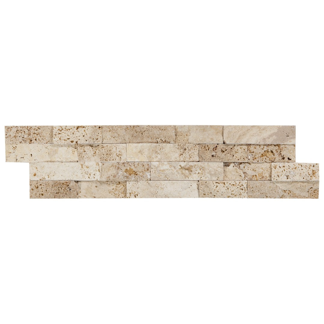 Keystone 6" x 24" Tiramisu Natural Ledger Stone Mosaic