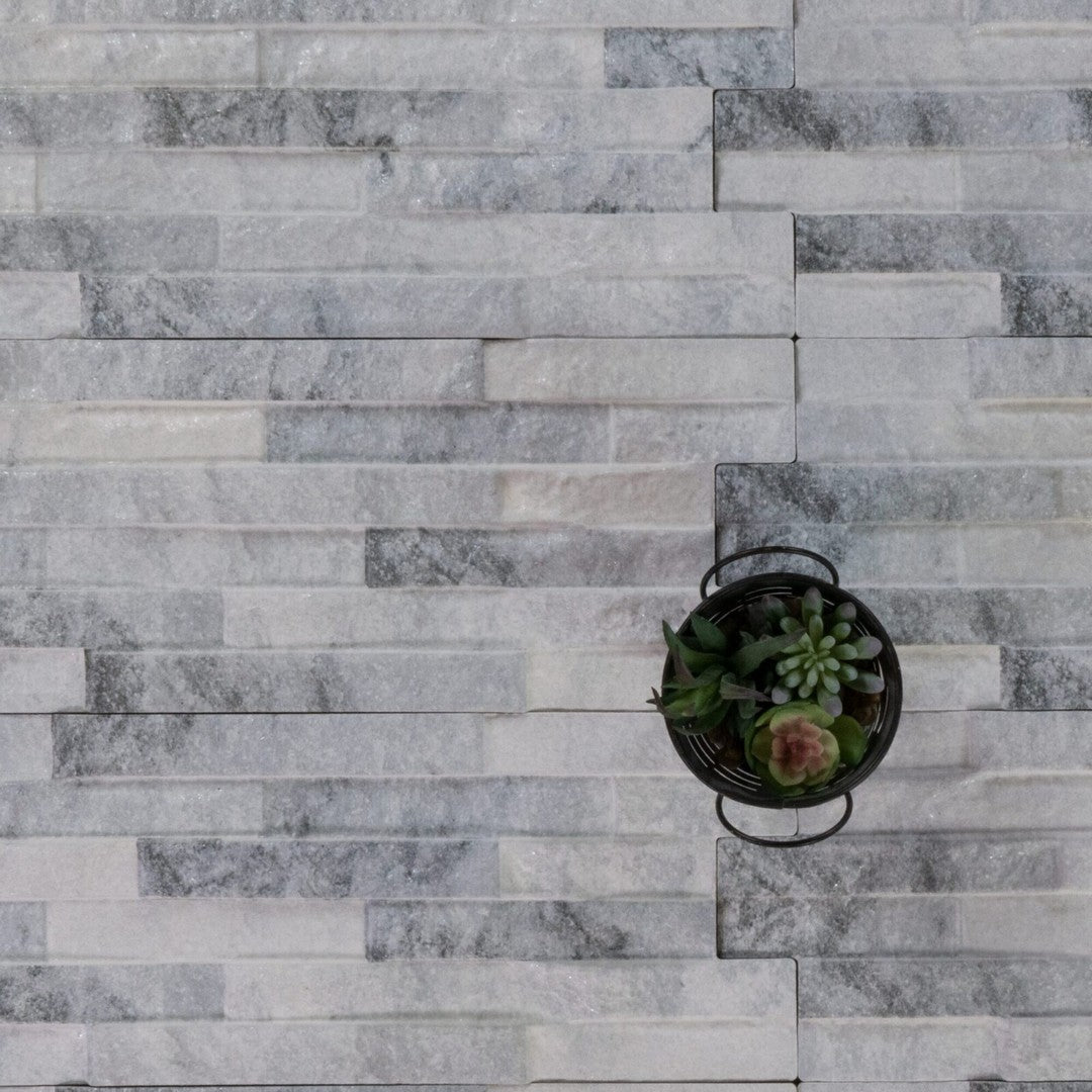 Keystone 6" x 16" Natura Porcelain Ledger Tile-Artico