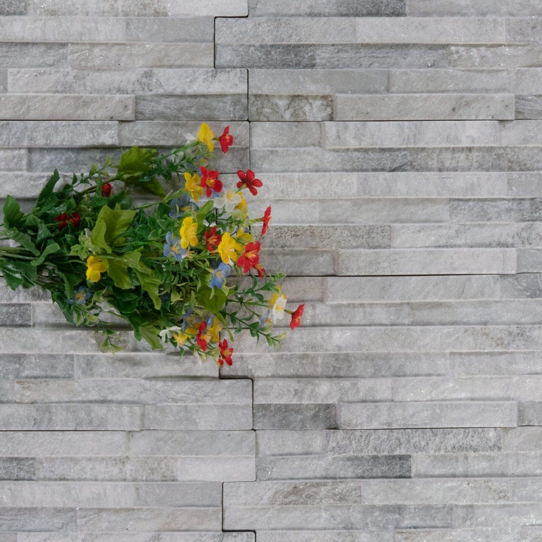 Keystone 6" x 16" Natura Porcelain Ledger Tile-Perla