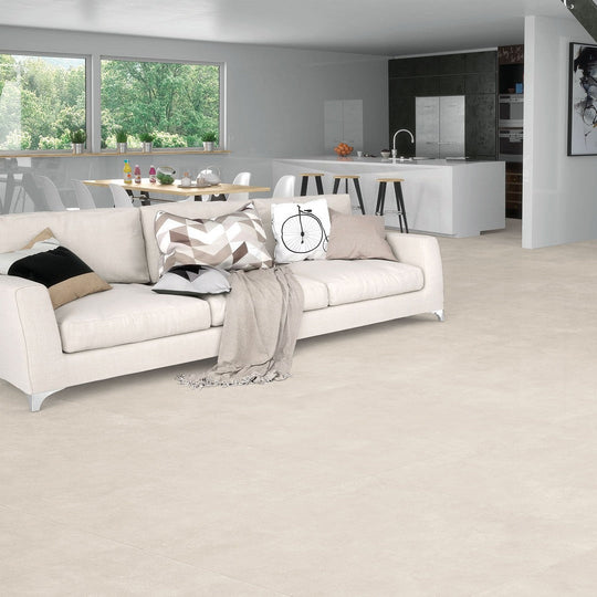 Tesoro-32-x-32-Metropoli-Rectified-Glossy-Porcelain-Tile-Beige-
