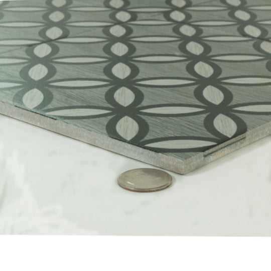 Keystone 8" x 8" Cementine Home Matte Porcelain Deco Tile-C4