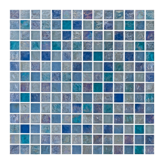 Keystone 12" x 12" Luster Glass 1" Mosaic