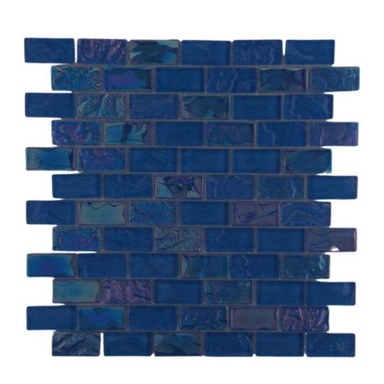 Keystone 12" x 12" North Glass 1x2" Mosaic