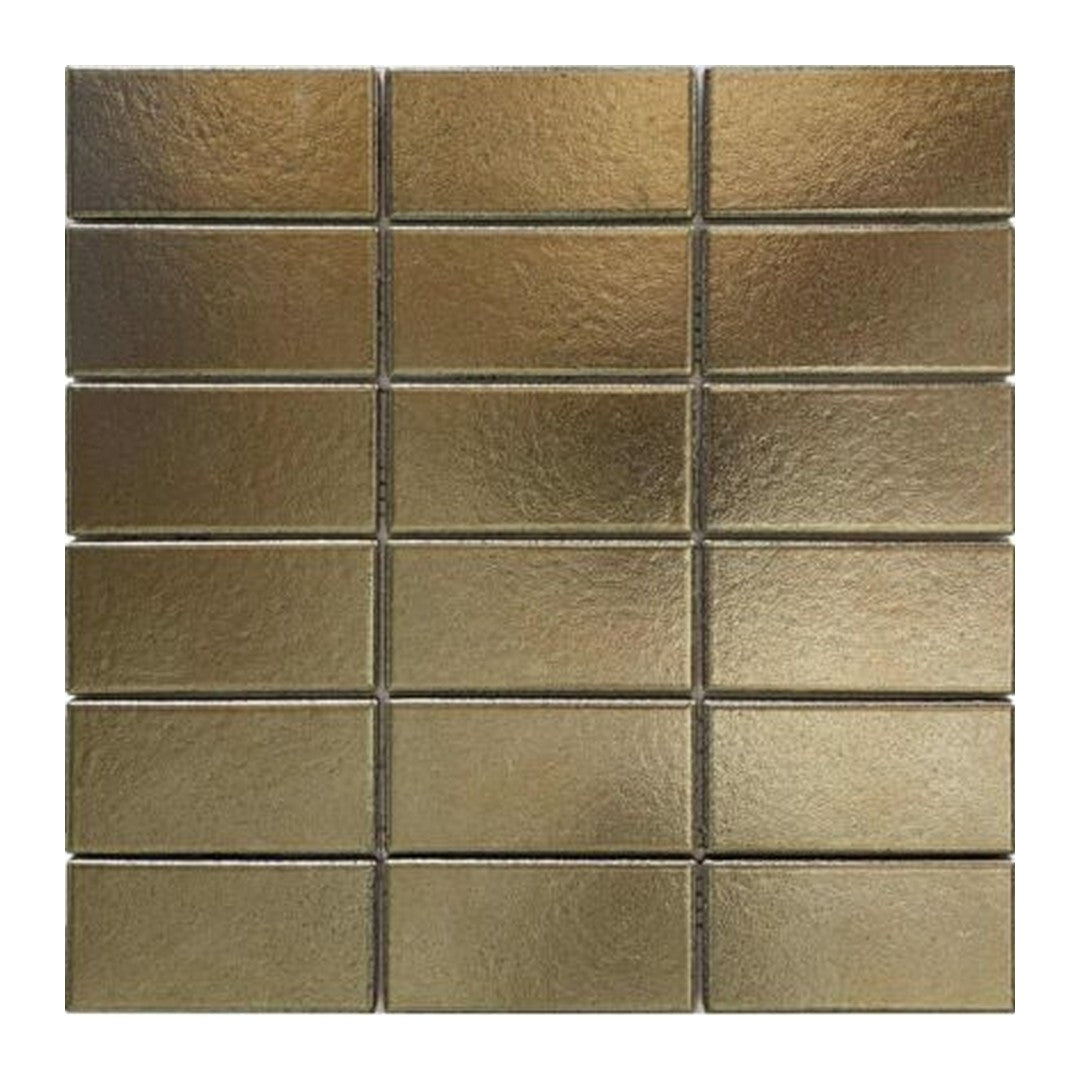 Keystone 12" x 12" Metallica Matte Porcelain Mosaic