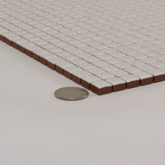 Keystone 12" x 12" Open Space Antislip Porcelain Mosaic-Calcite