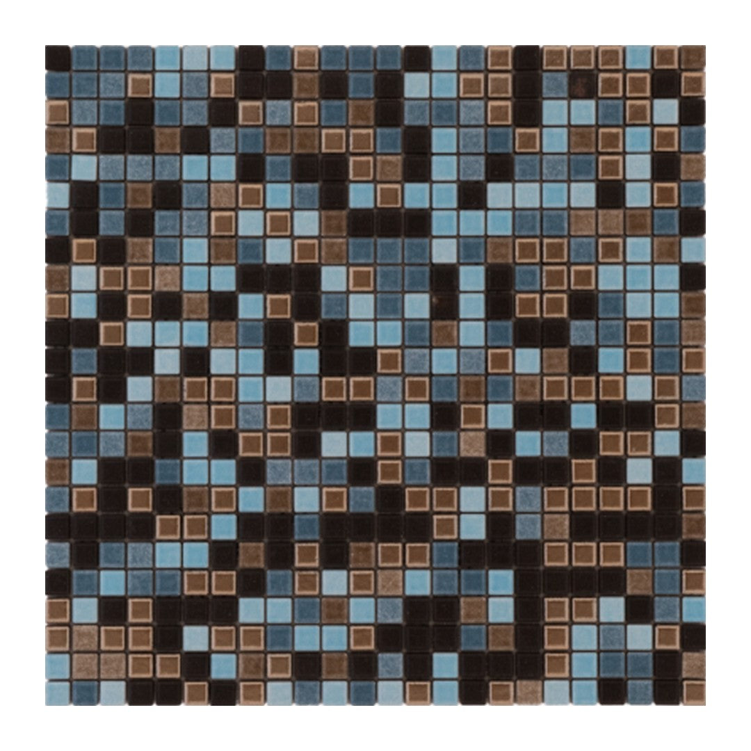 Keystone 12" x 12" Mix Color Matte Porcelain Mosaic