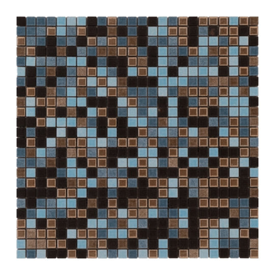 Keystone 12" x 12" Mix Color Matte Porcelain Mosaic