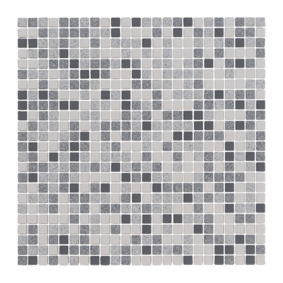 Keystone 12" x 12" Denim Matte Porcelain Mosaic