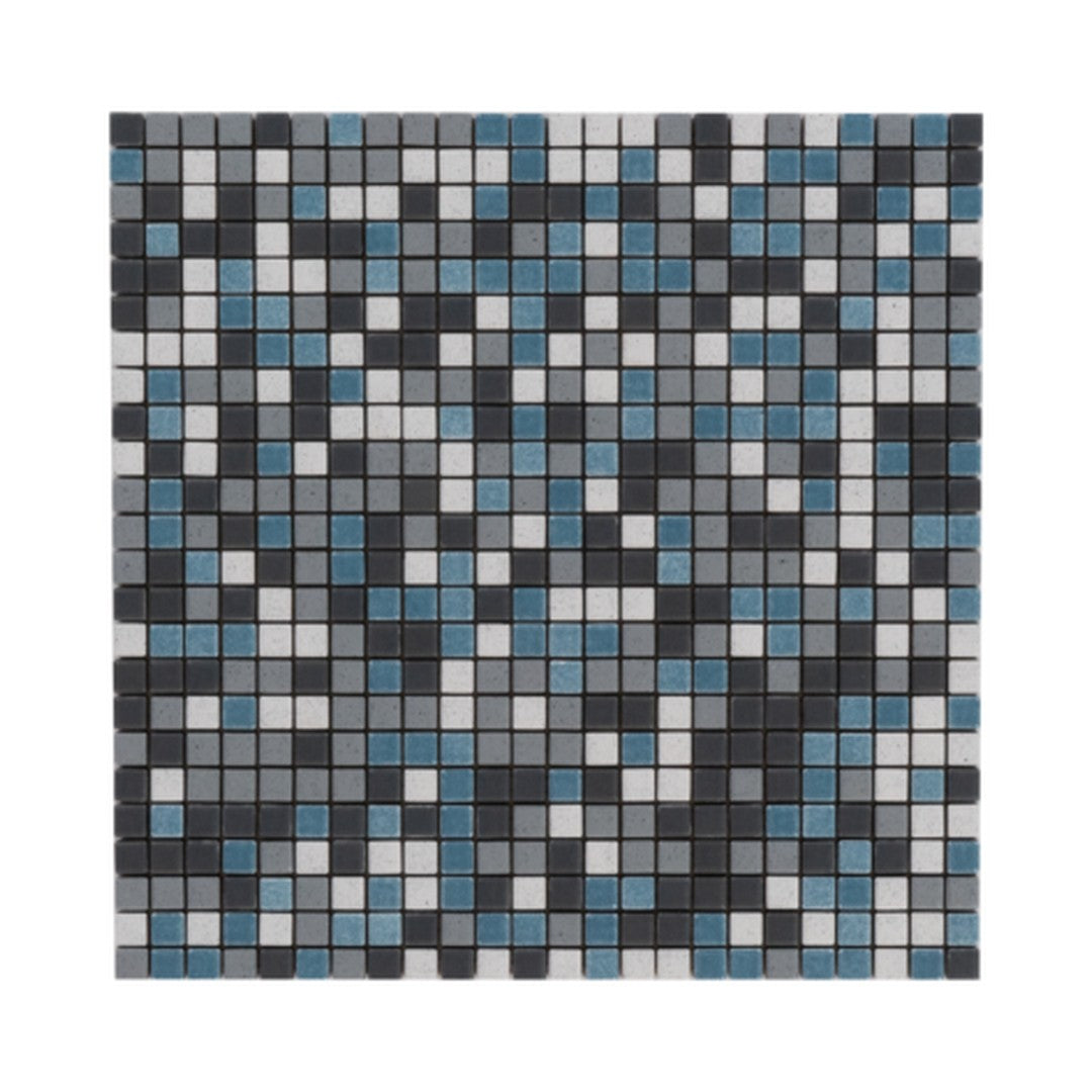 Keystone 12" x 12" Mix Color Matte Porcelain 1/2" Mosaic