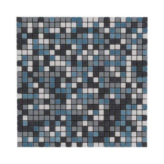Keystone 12" x 12" Mix Color Matte Porcelain 1/2" Mosaic
