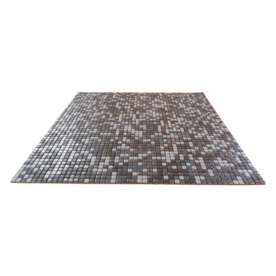 Keystone 12" x 12" Mix Neutral Matte Porcelain 1/2" Mosaic-Urban Hitec