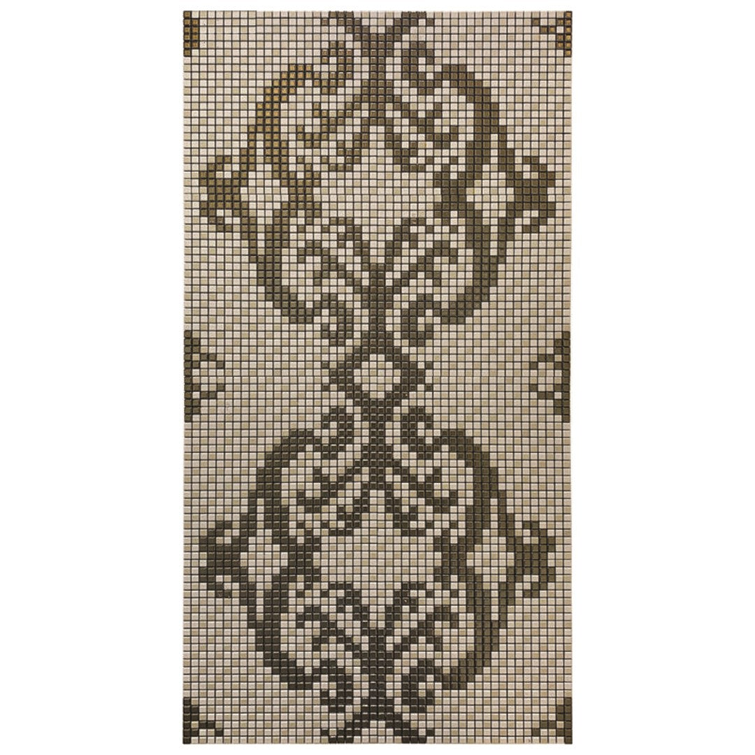 Keystone 12" x 12" Tessuti Matte Porcelain Mosaic-Veneziano