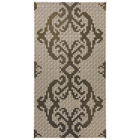 Keystone 12" x 12" Tessuti Matte Porcelain Mosaic-Veneziano