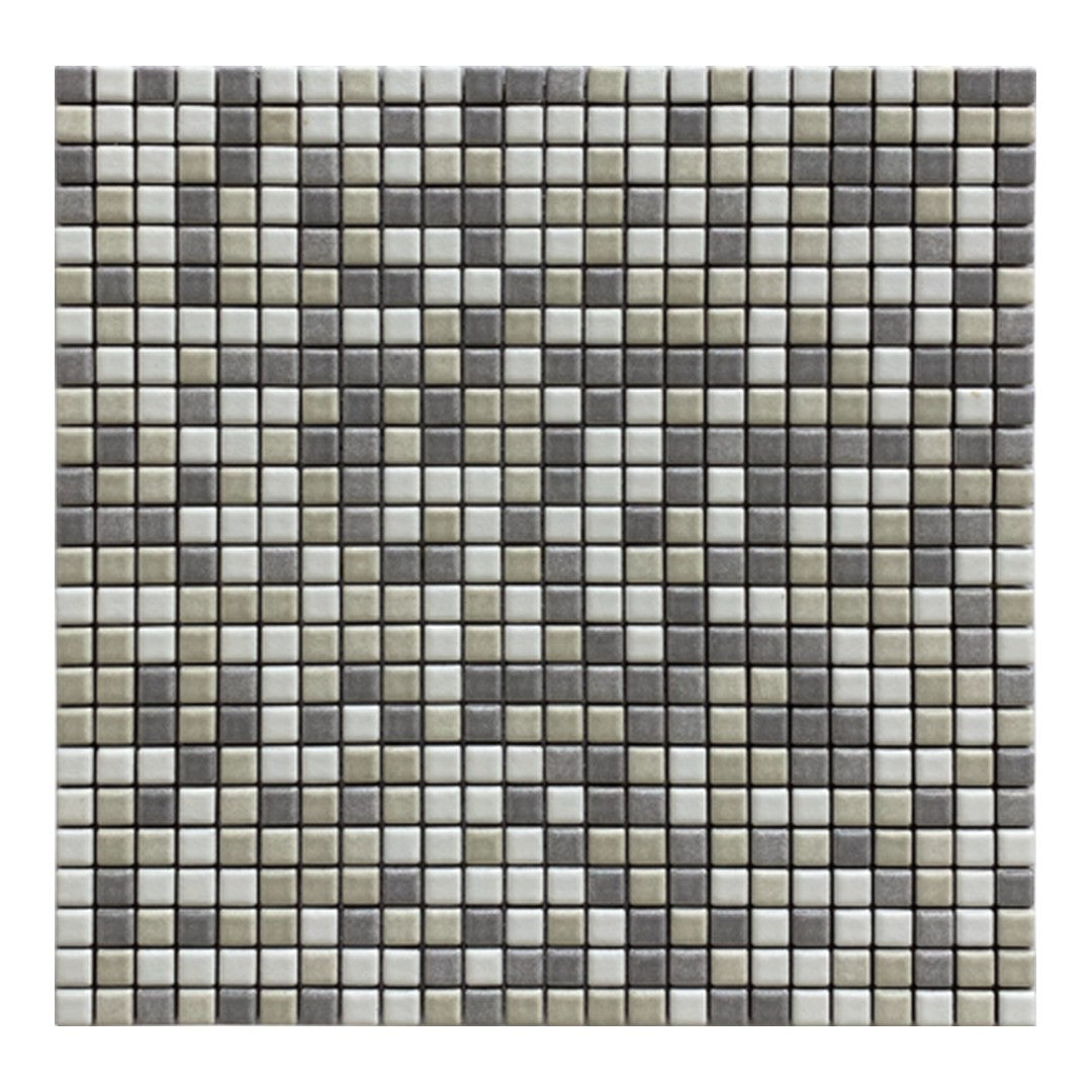 Keystone 12" x 12" Mix Matte Porcelain Mosaic