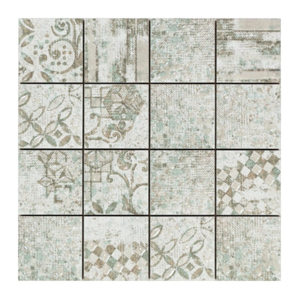 Keystone 12" x 12" Gallery Glossy Porcelain Mosaic