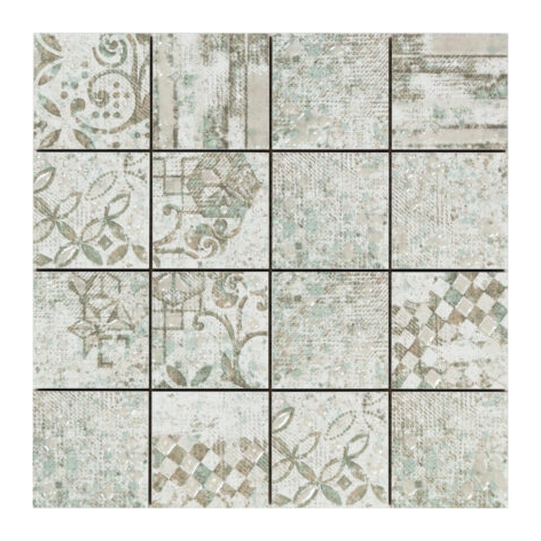 Keystone 12" x 12" Gallery Glossy Porcelain Mosaic