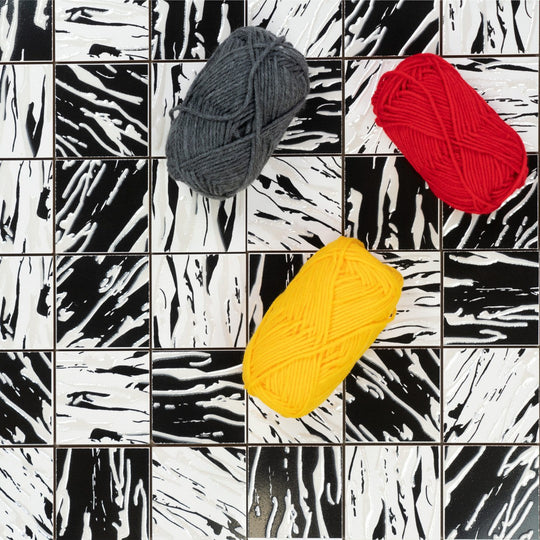 Keystone 12" x 12" Luxury Glossy Porcelain Mosaic-Luxury