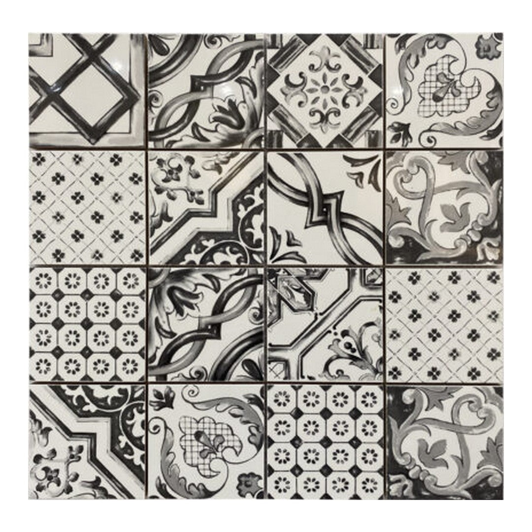 Keystone 12" x 12" Vietri Glossy Porcelain Mosaic