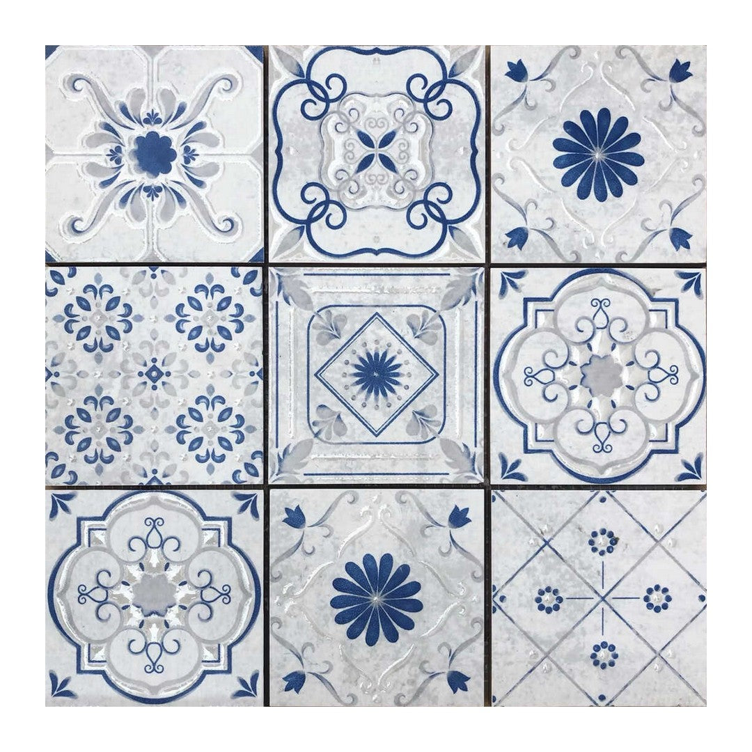 Keystone 12" x 12" Casa Glossy Porcelain Mosaic